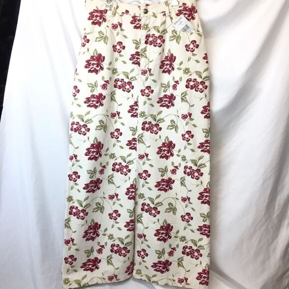 Briercreek Skirt Floral Print Full Length Size 10 - Picture 8 of 8